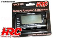HRC9372 Battery Analyzer - Checker & Balancer mit prozentualer Spannungsanzeige  HRC9372