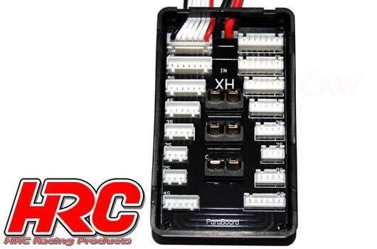 Ladegerät Zubehör - Multi Ladeboard - JST TRX - 1~6S - um 1-3 identische Akkus in Parallele zu laden / HRC9303T