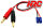 HRC9107 Ladekabel - 4mm Bullet zu EC2 Stecker - 300mm - Gold