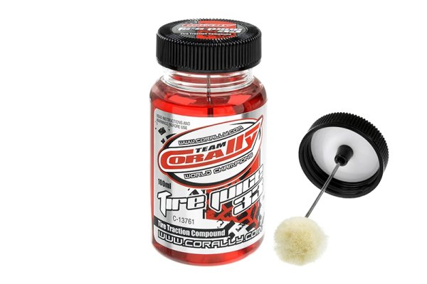 Team Corally - Tire Juice 33 - Reifenhaftmittel - Rot - Asphalt / Moosgummi Reifen