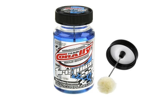 Team Corally - Tire Juice 55 - Reifenhaftmittel - Blau - Teppich / Moosgummi Reifen