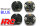 HRC8741B Lichtset - 1/10 TC/Drift - LED - Räder LED - 12mm Hex - Blau (4 Stk.)