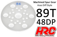 Hauptzahnrad - 48DP - Low Friction Gefr&auml;st Delrin -...