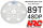 HRC74889A Hauptzahnrad - 48DP - Low Friction Gefräst Delrin - Diff Style -  89Z