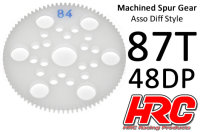 Hauptzahnrad - 48DP - Low Friction Gefr&auml;st Delrin -...