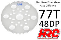 Hauptzahnrad - 48DP - Low Friction Gefr&auml;st Delrin -...