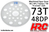 Hauptzahnrad - 48DP - Low Friction Gefr&auml;st Delrin -...