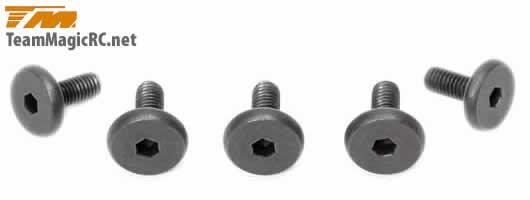 Schrauben - Breitkopf - M3 x  8mm - spezieller Servor (5 Stk,)  KF1005