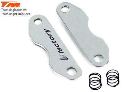 Option Part - G4 - Real Racing Brake Pads (glued with plate, for most Kyosho cars) (pair)