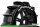 LR-T3249SB Louise RC - B-PADDLE - 1-8 Buggy Komplettradsatz - Fertig Verklebt - Soft - Speichenfelgen Schwarz - Hex 17mm - L-T3249SB