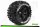 LOUT3218B MT 3.8 PIONEER 1/8 Sport   Felge schwarz (2)