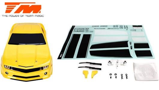 Karosserie - 1/10 Touring / Drift - 195mm - Fertig lackiert - keine Löcher - CMR Gelb