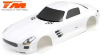 TM503326WA Karosserie - 1/10 Touring / Drift - 190mm - Fertig lackiert - keine Löcher - SLS Weiss