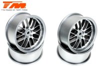 Felgen - 1/10 Drift - 2.2 - 8 Spoke - 12mm Hex - Fog...