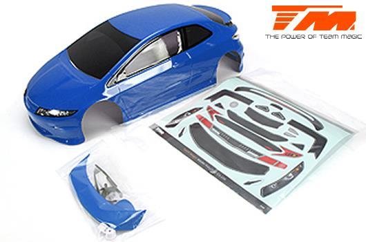 Karosserie - 1/10 Touring / Drift - 190mm - Fertig lackiert - keine Löcher - TPR Blau