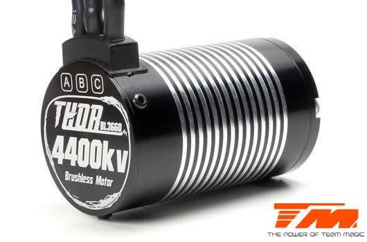 Brushless Motor - THOR 3660 - 11.1V - 4400KV (5mm achse)