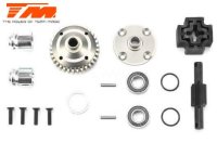 Tuningteil - E6 III BES - Mittlere Starrachse Kit mit Stahl Gehaus