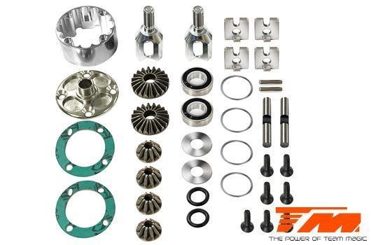 Spare Part - E6 V-GEN - F/R Differential Set With Alum. Case