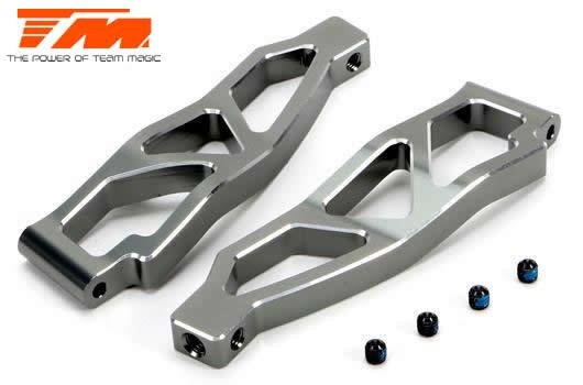 Option Part - E5 - CNC Machined Aluminum Upper Arm - Tinanium (2 pcs)