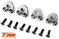 Option Part - E5 - Aluminum Pivot Ball Mount - Titanium...