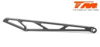 Option Part - SETH - Rear 7075 Aluminum Chassis Stiffener-BK