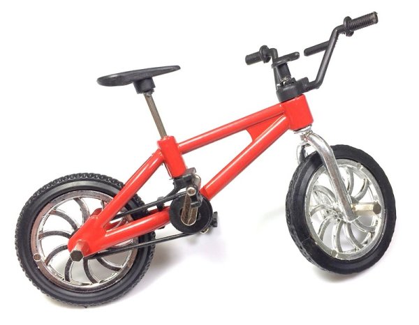 Miniatur Fahrrad rot