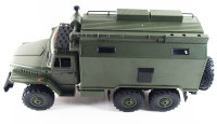 AME-22371 Ural B36 Militär LKW 6WD RTR 1:16, grün