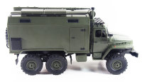 AME-22371 Ural B36 Militär LKW 6WD RTR 1:16, grün