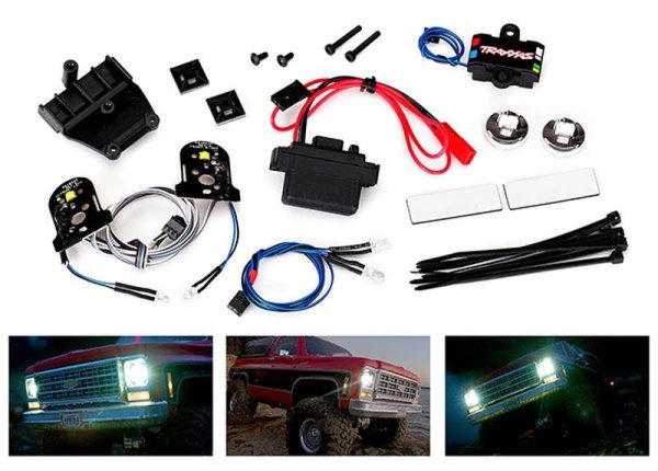 Lichter-Set Chevy Blazer komplett mit Power Supply für 8130 TRAXXAS