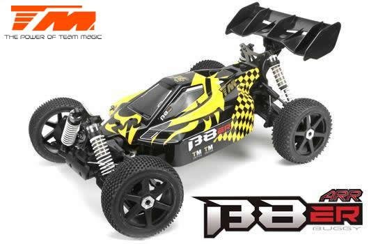 Auto - 1/8 Elektrisch - 4WD Buggy - ARR - Team Magic B8ER Gelb/Schwarz ohne Elektronik / TM560011B-ARR