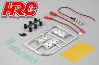 HRC8748A Lichtset - 1/10 TC/Drift - Scale - LED - Nummerplate mit LED Unit Set
