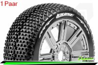 Louise RC - B-TURBO - 1-8 Buggy Komplettradsatz - Fertig...