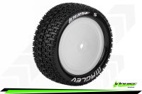 LR-T3174SWKF Louise RC - E-MAGLEV - 1-10 Buggy --Inhalt: 2 Reifen-- Fertig Verklebt - Soft - Dish Felgen Weiss - Hex 12mm - 4WD - Vorne - L-T3174SWKF