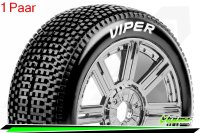 Louise RC - B-VIPER-JA - 1-8 Buggy Komplettradsatz -...