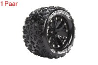 MT-Spider soft   Felge schwarz 1/2 Offset (2) 12mm Truck...