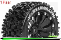 LR-T3211SBM Louise RC - ST-UPHILL - 1-10 Stadium Truck --Inhalt: 2 Reifen-- Fertig Verklebt - Sport - Felgen 2.8 Schwarz - Hex 14mm - L-T3211SBM