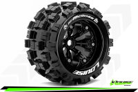 MT 3.8 MCROSS 1/8 Sport   Felge schwarz (2) 17mm TRAXXAS,...