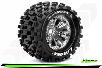 MT 3.8 ROCK 1/8 Sport   Felge chrome (2) 17mm TRAXXAS,...