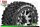 LR-T3313SBCH Louise RC - MFT - ST-UPHILL - 1-10 Monster Truck --Inhalt: 2 Reifen-- Montiert - Sport - Bead-Lock 2.8 Felgen Schwarz-Chrom - 1/2-Offset - Hex 12mm  - L-T3313SBCH