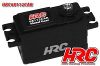 HRC68112CAR Servo - Digital - High Voltage - Low Profile CAR SPECIAL - 40.5x26x20 - 12kg/cm - Brushless - Metallzahnräder - Wasserdicht - Doppelt Kugelgelagert