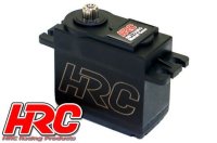 HRC68123MG Servo - Analog - 40x38x20mm / 55.6g - 23kg/cm - Metallzahnräder - Wasserdicht - Doppelt Kugelgelagert