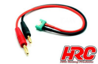 Ladekabel - 4mm Bullet zu MPX Stecker - 300mm - Gold