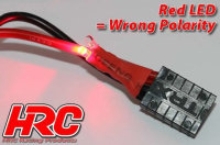 HRC9152EL Fahr & Ladekabel - 5mm Stecker zu EC3 & Balancer Stecker mit Polarity Check LED - Gold