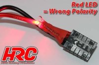 HRC9152XL Fahr & Ladekabel mit Polarity Check LED - 5mm Gold Stecker zu XT90 & Balancer Stecker / HRC9152XL
