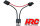 HRC9175A Adapter - für 2 Akkus in Serie - 14AWG Kabel - TRX(M) Stecker