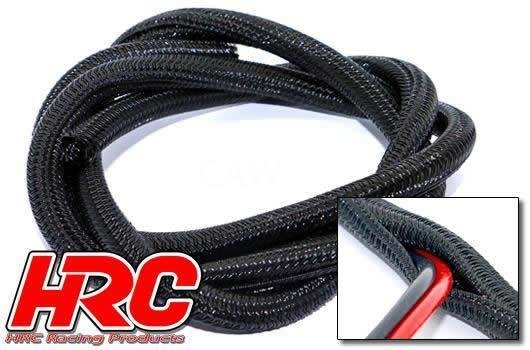 Kabel - Gewebeschutzschlauch WRAP - Super Soft - schwarz -  für 8~16 AWG Kabel - 13mm (1m)