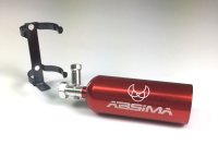 Aluminium Feuerl&ouml;scher rot