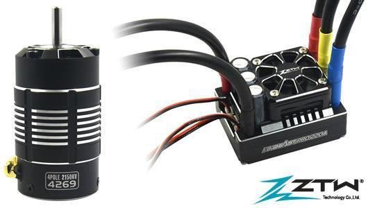 Elektronisch Fahrtregler COMBO - Brushless - 1/8 - 2~6S - Beast PRO - 220A / 1320A - mit 2150KV Motor XT90