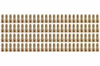 Goldkontakt &Oslash;3,5mm 100 Stecker |Yuki AM-604-100M