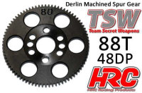 Hauptzahnrad - 48DP - Low Friction Gefr&auml;st Delrin  -...